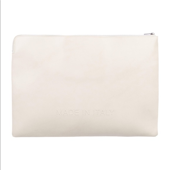 Authentic CÉLINE Phoebe Philo white cream clutch bag - Picture 3 of 6